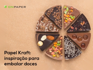 Papel Kraft: inspiração para embalar doces